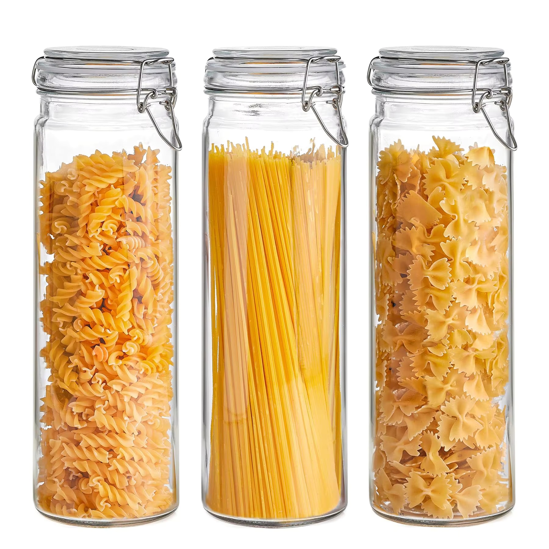 Glass Jars With Snap-lock