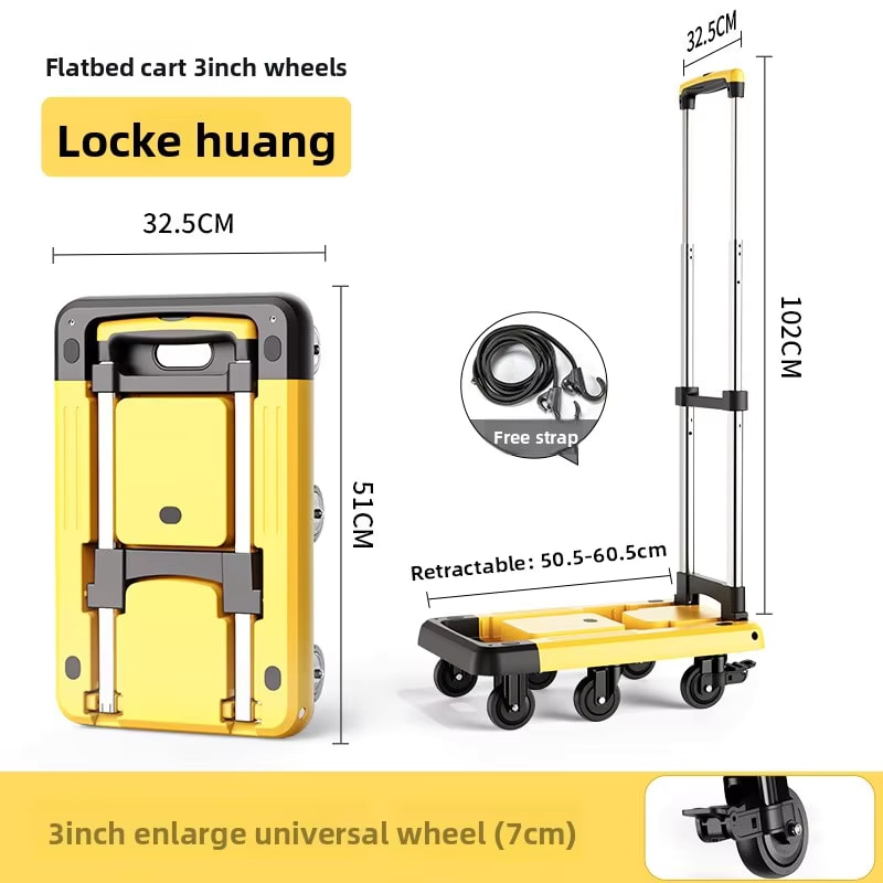 Plastic Moving Trolley
