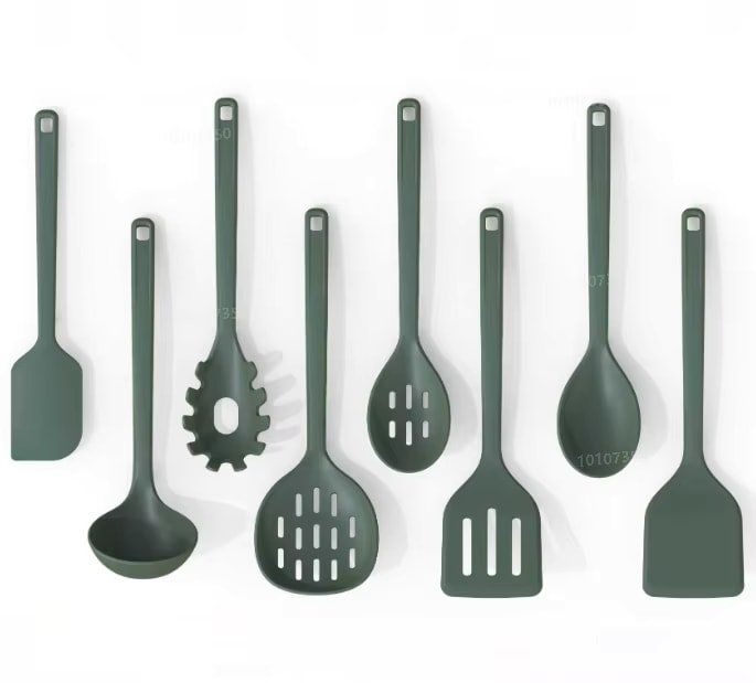 Silicone Kitchenware 8-piece Spatula Set