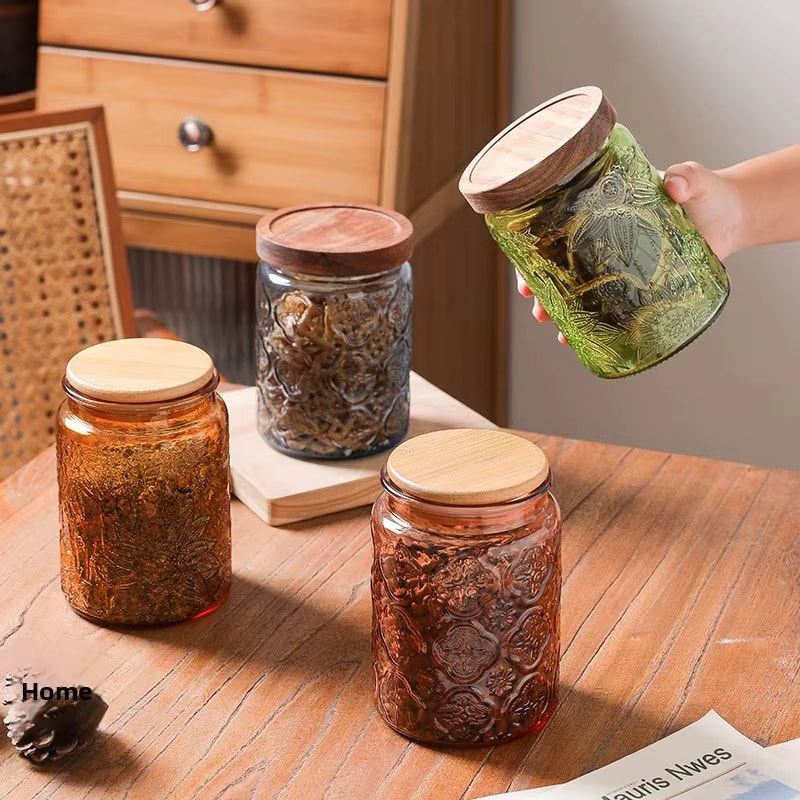 700ml Glass Jar