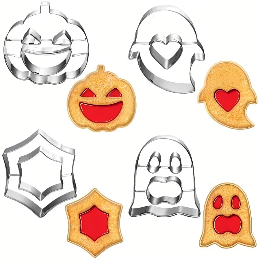 Stainless Steel Halloween Cookie Cutters