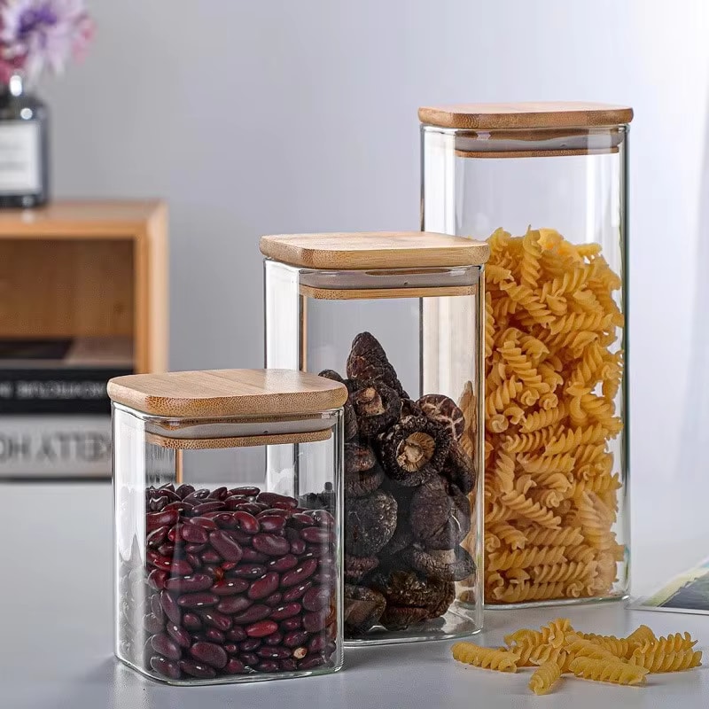 Glass Storage Jar