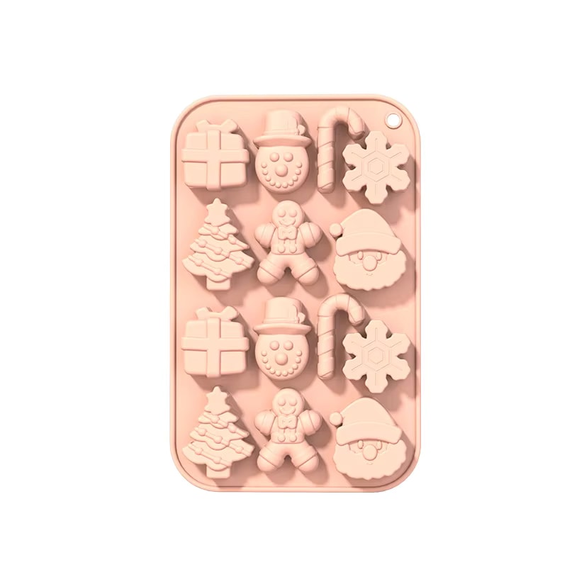 Silicone Santa Claus Cake Mold
