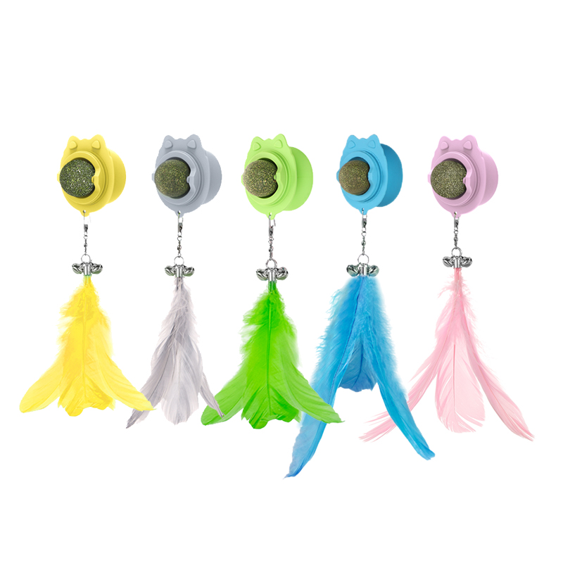 Suction Cup Mint Ball Cat Toy