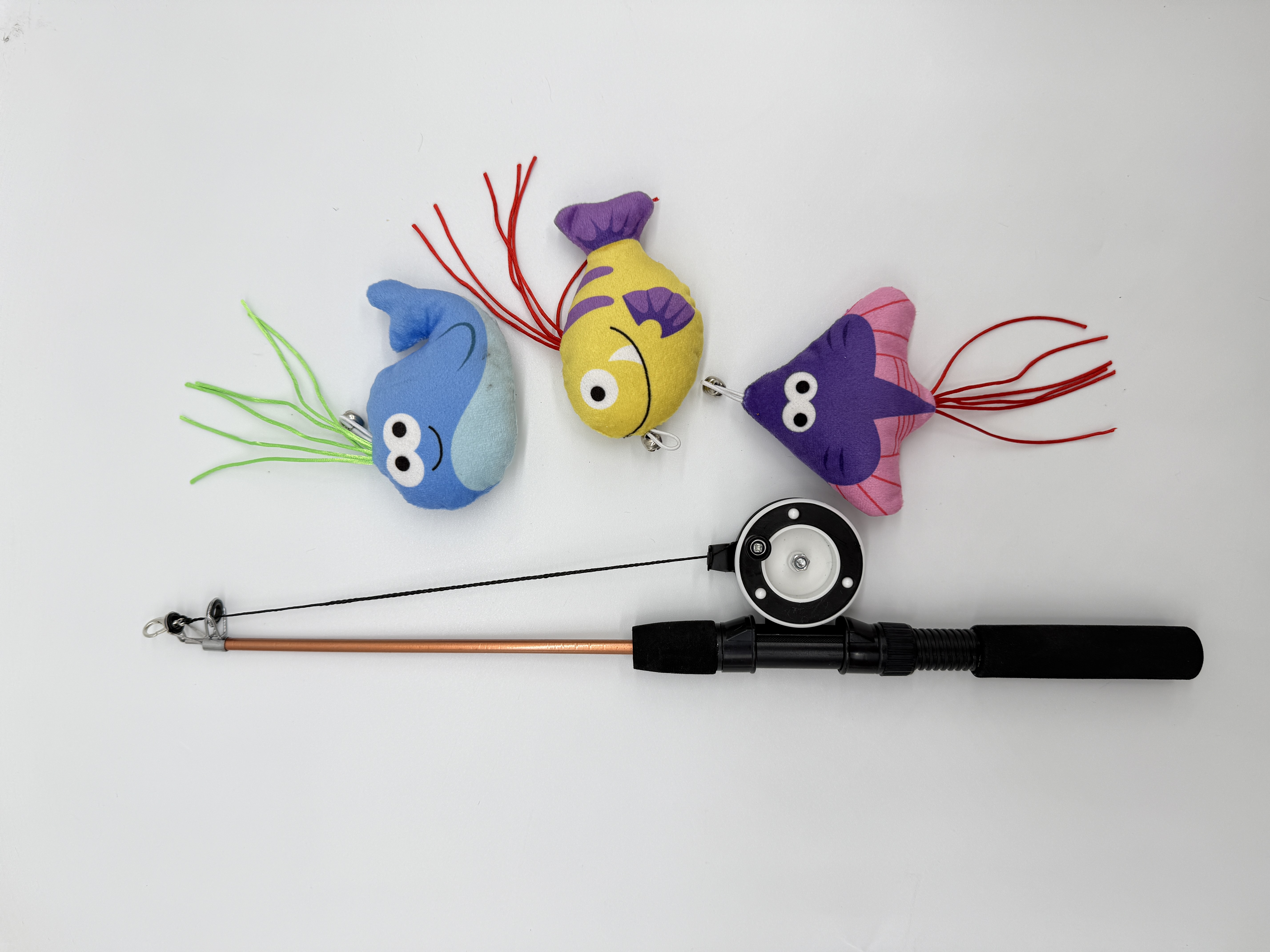 Cat Fishing Rod Toy
